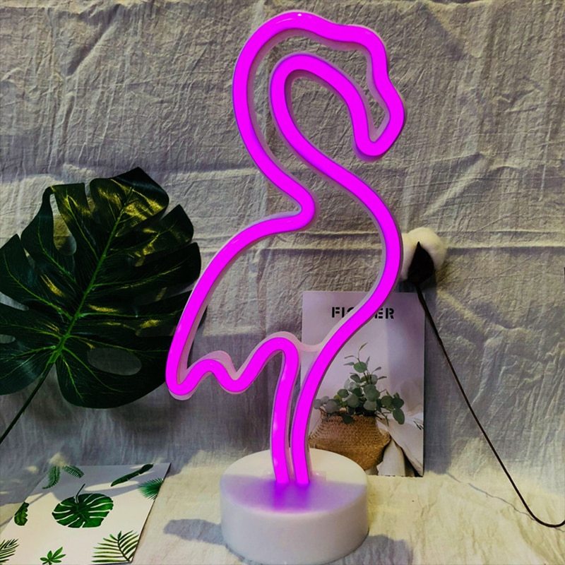 LED Flamingo Light - Perfect Indoor Decoration & Gift