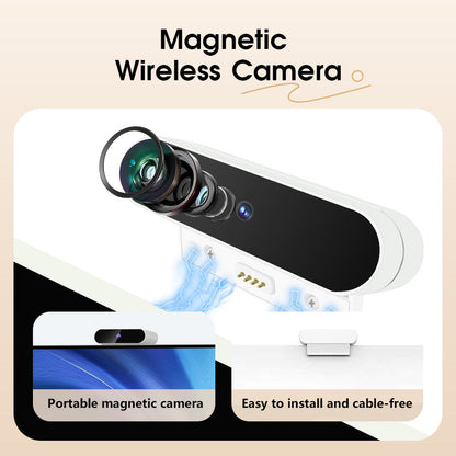 32 Inch 128GB Smart Portable TV Android OS 1080P 13MP Camera Remote Control Control Home Office Entertainment Portable Smart Tv