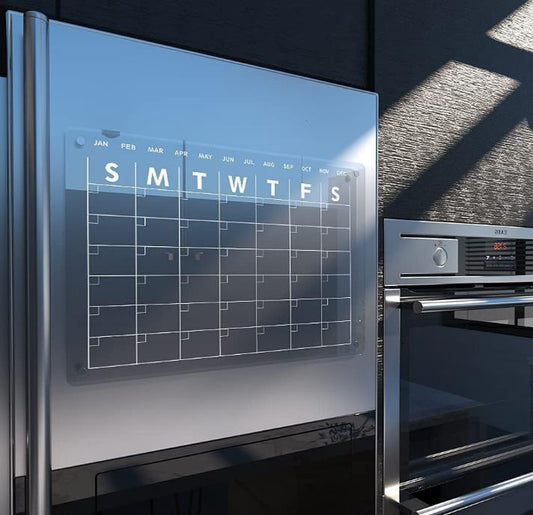 Transparent Plexiglass Cut Refrigerator Sticker