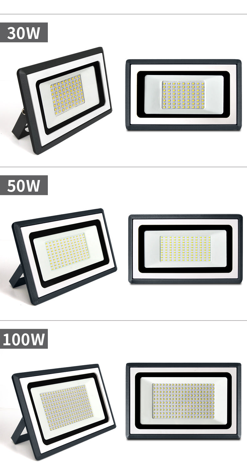 LED Flood Light - Outdoor Lighting | 50 Beads, 4000LM