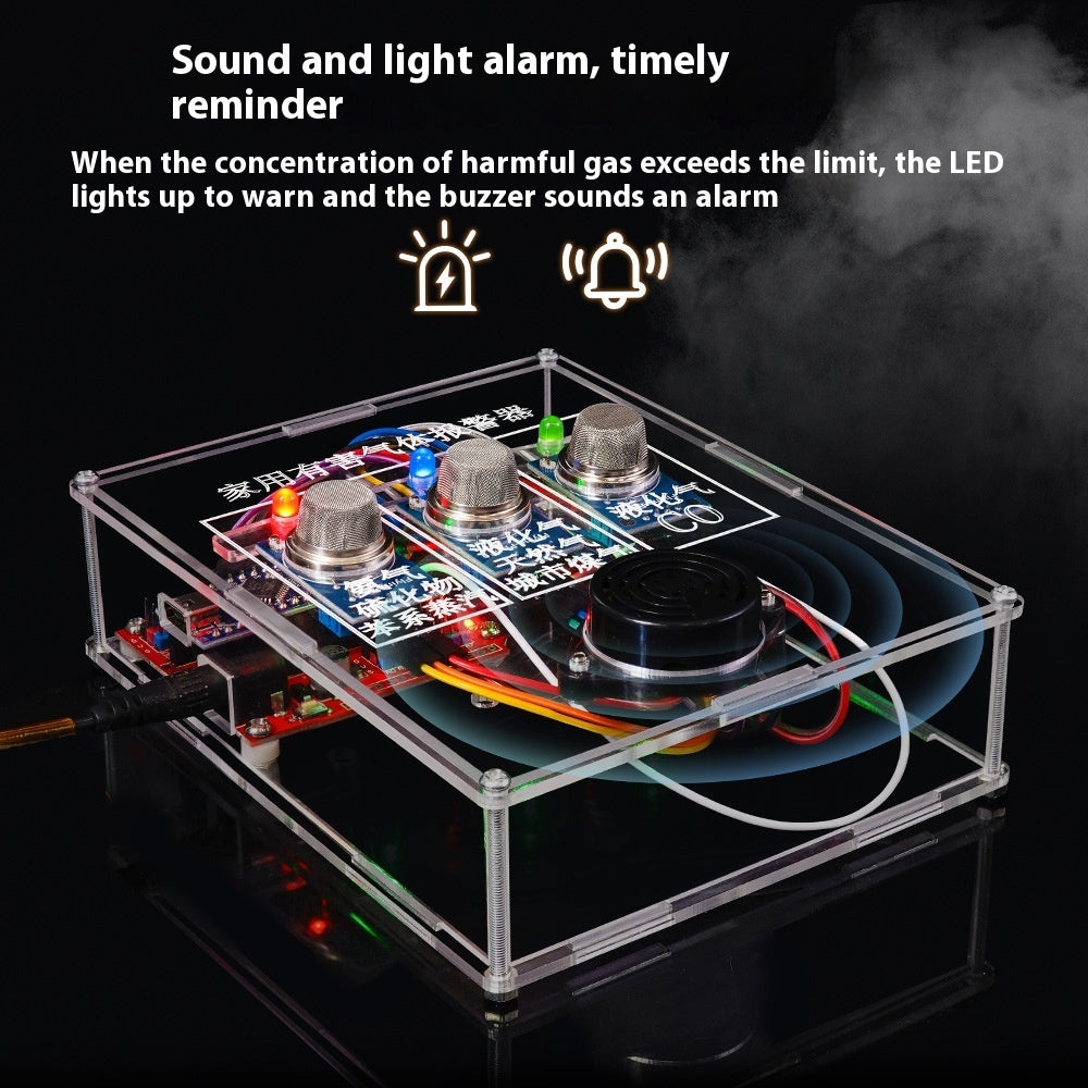 Household Harmful Gas Alarm Gas Liquefied Gas Detection DIY Kit
