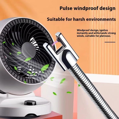 Kitchen burning torch with pulse windproof design, ideal for harsh environments and strong winds.