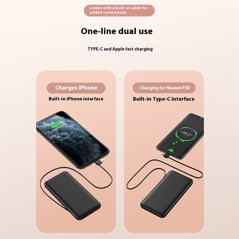 With Cable Mobile Power Supply