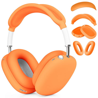 Earphone Case Silicone Earphone Case Bluetooth Headphone Case Head-mounted Protective Case