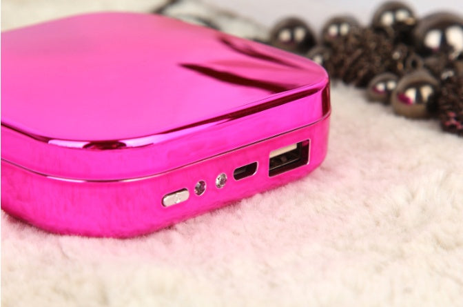 Cosmetic case mirror mobile power