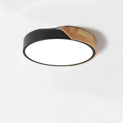 Led Ceiling Light Macaron Round Bedroom Light