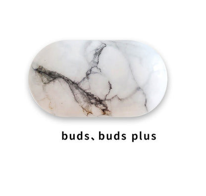 For Buds Live Pro Headphone Cover Buds Plus Marble Water Decal PC Hard Shell Case