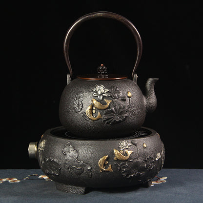 Electric pottery iron pot