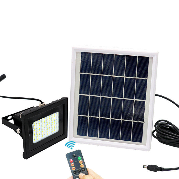 Solar LED Flood Light - IP66 Waterproof Garden Light