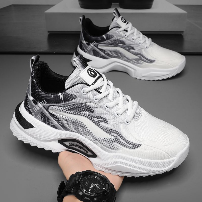 Spring Student Sports Casual Mesh Clunky Versatile Trendy Shoes Breathable Shoes Men