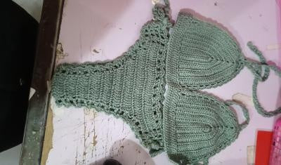 Woven Beach Women'S Split Bikini Swimsuit