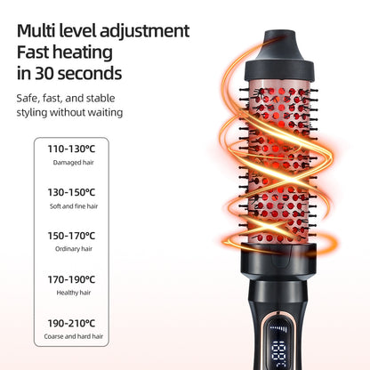 Ladies Straight Hair Comb Electric Curling Iron