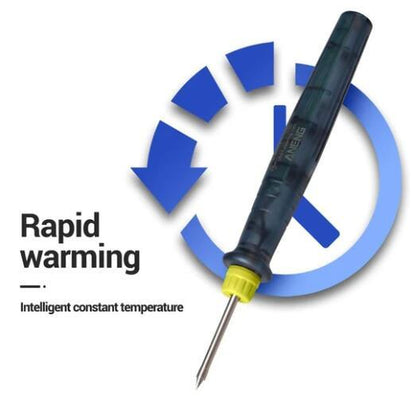 USB temperature adjustable electric iron