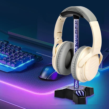 RGB Luminous Head-mounted Headphone Holder