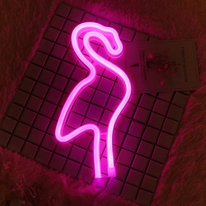 LED Flamingo Light - Perfect Indoor Decoration & Gift