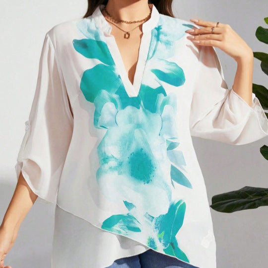 Women's Clothing Loose Shirt Elegant Fashion Design