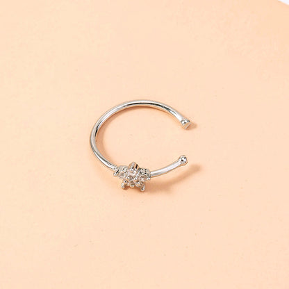 Niche Star Nose Ring Piercing Jewelry Fashion