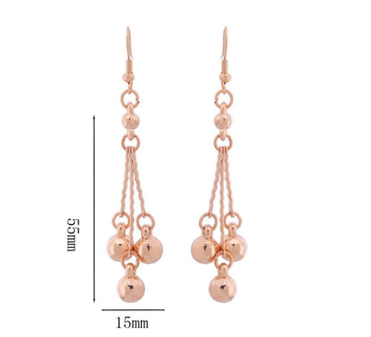 Earrings necklace jewelry set