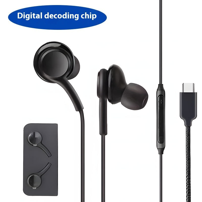 Decoding Digital Headset Extra Bass Earbuds Call