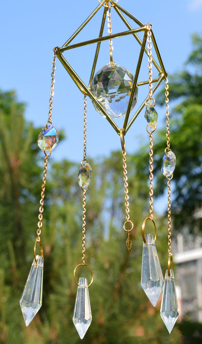 Shiny Wind Chimes Creative Home Accessories
