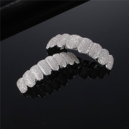 Dianyi Jewelry Full Diamond Hip Hop Toothset