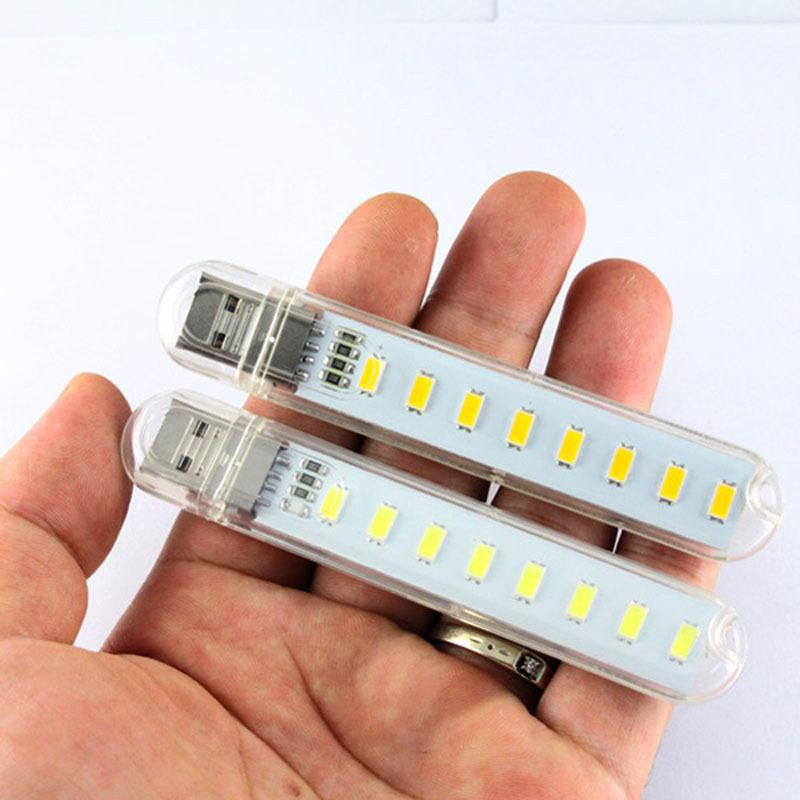 LED Light Mobile Power Dormitory Light Portable Double-sided Light