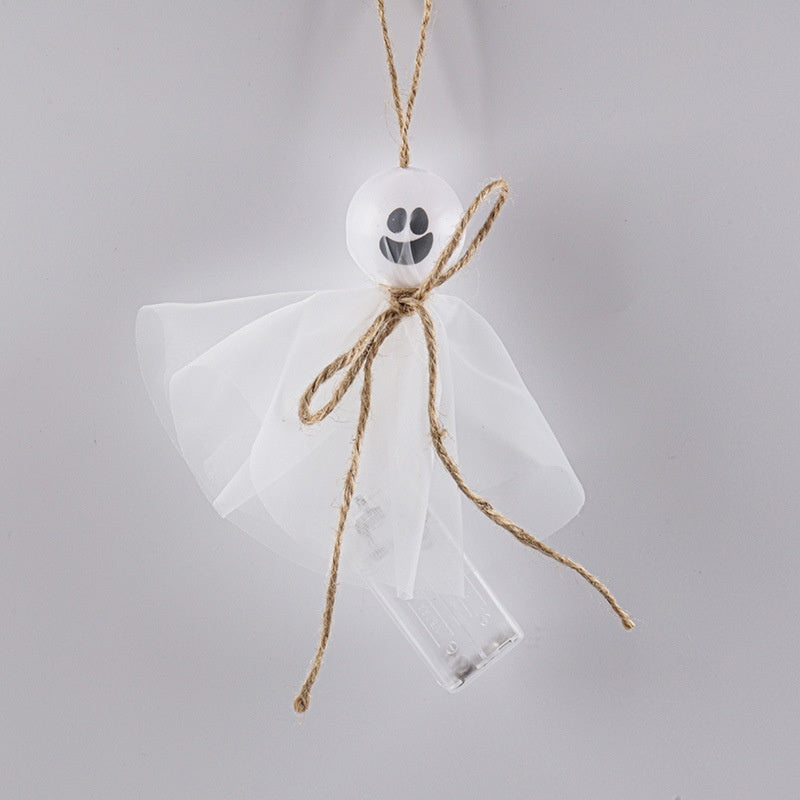 Halloween Ghost Dress Up Venue Layout Colorful Lights Led Lighting Chain