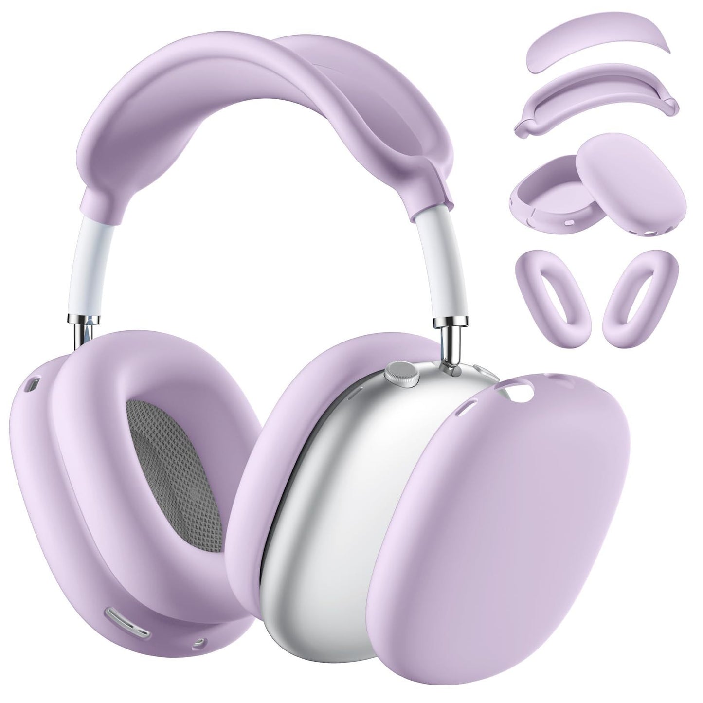 Earphone Case Silicone Earphone Case Bluetooth Headphone Case Head-mounted Protective Case