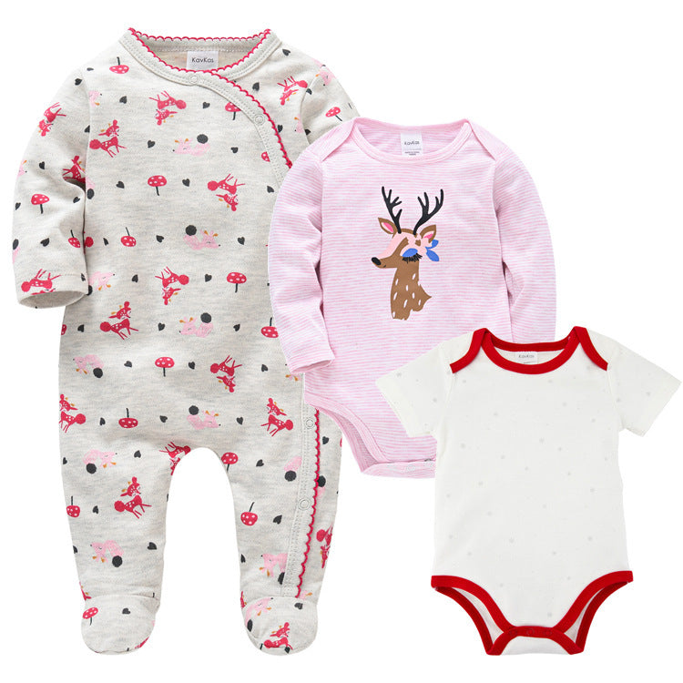 Baby 3-piece Baby Clothes For Boys and Girls