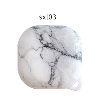 For Buds Live Pro Headphone Cover Buds Plus Marble Water Decal PC Hard Shell Case