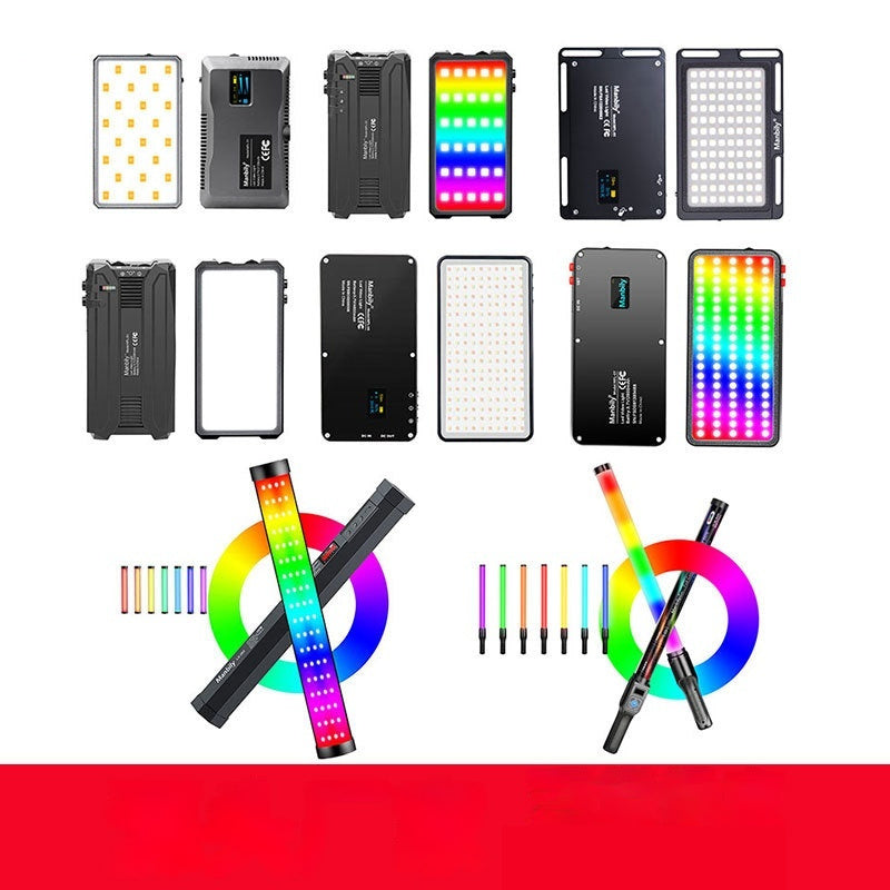 RGB Full Color Pocket LED Photography Portable Mini Light Effect Light Painting Camera Light