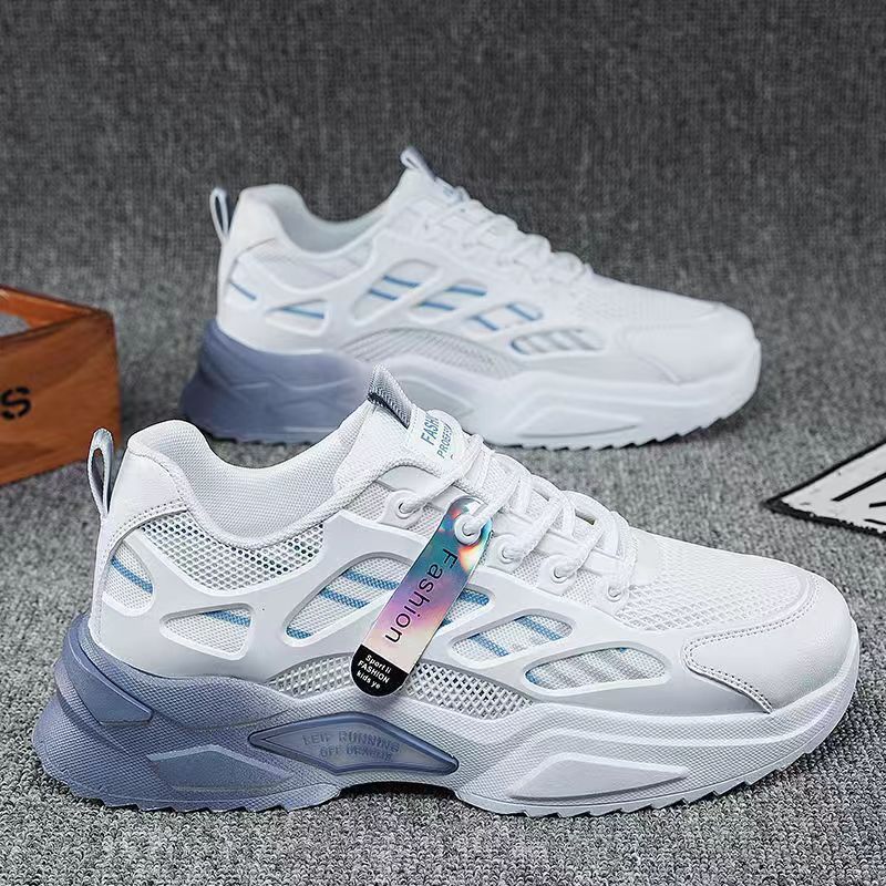 Spring Men's Shoes Student Casual Breathable Sneaker Running Men's Mesh Shoes Men's Dad Shoes