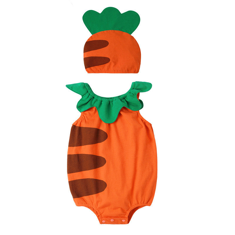 Baby bag fart clothes fruit romper