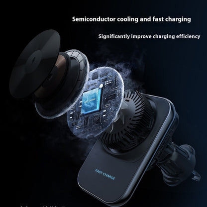 S16 New Semiconductor Refrigeration Magnetic Car Wireless Charger