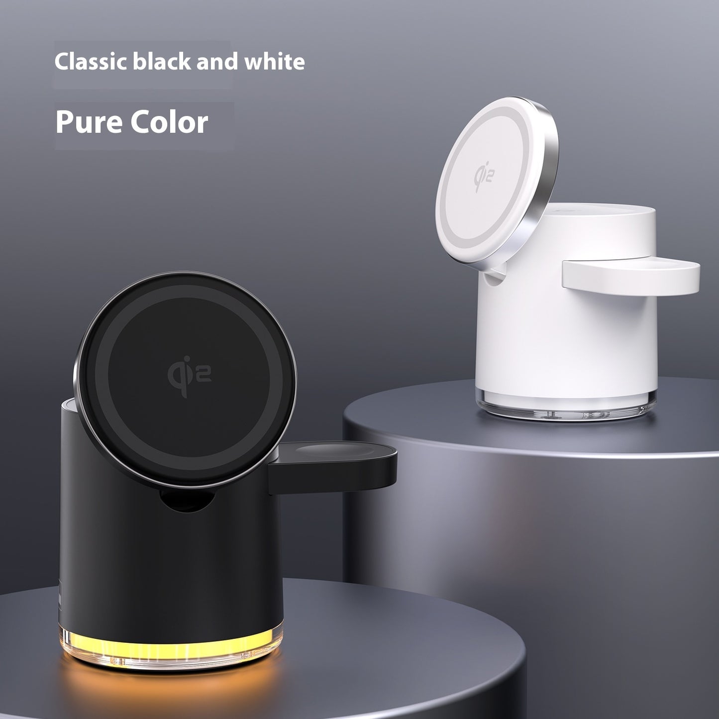 Portable Home Magnetic Three-in-one Wireless Folding Charger