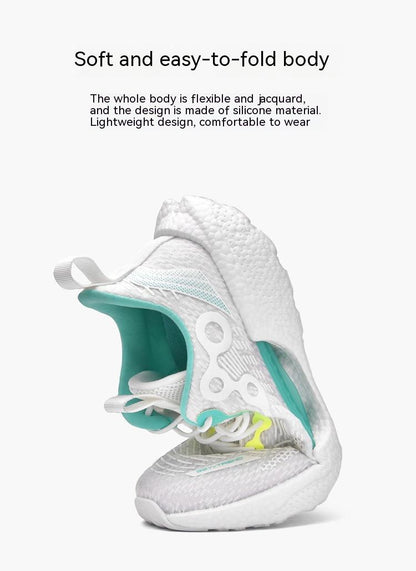 Breathable Fly Woven Mesh Heightened Sneakers