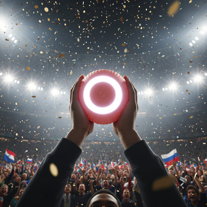 Rechargeable gravity electric rolling ball pet toy in pink silicone with USB charging cable