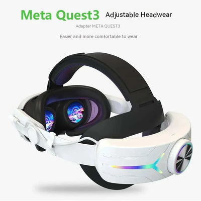 Ammonium Bicarbonate VR Headset with adjustable straps and high-resolution display for immersive virtual reality experiences