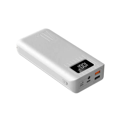 Dual USB 20000mAh Power Bank with LED