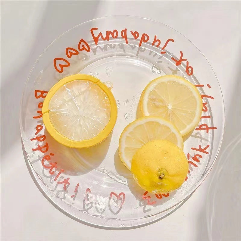 Creative Lemon Headphone Case Airpods1 2pro3 Generation Bluetooth Headset Silicone Soft Case Earphone Box