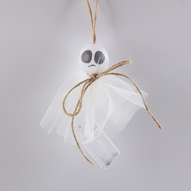 Halloween Ghost Dress Up Venue Layout Colorful Lights Led Lighting Chain