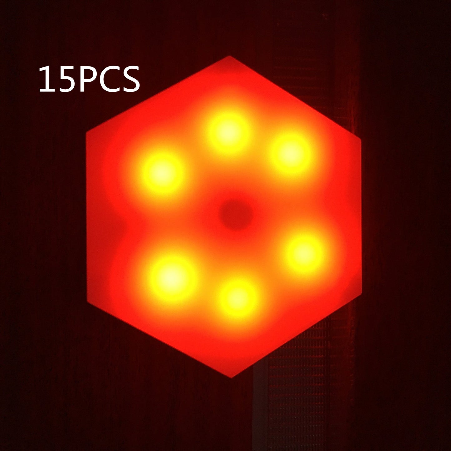 RGB Hexagon Cabinet Puzzle Remote Control Touch Light