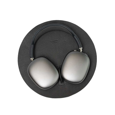 Leather AirPods Max Rest Station with full-grain Italian leather and integrated charging channel
