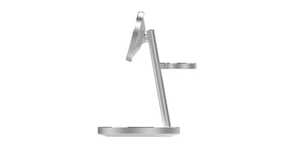 Three-in-one magnetic wireless charger for Apple