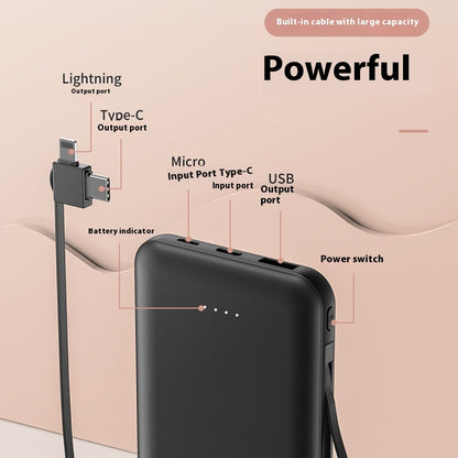 With Cable Mobile Power Supply