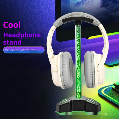 RGB Luminous Head-mounted Headphone Holder