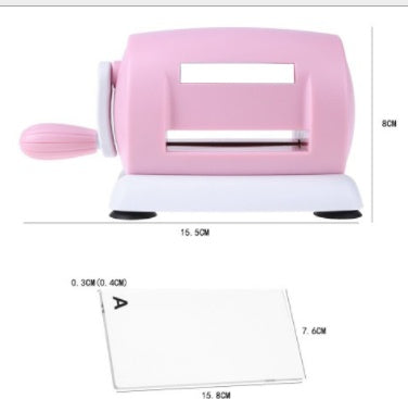 Paper Craft Machine Embossing Accessories AB Transparent Board PC Pressing Board