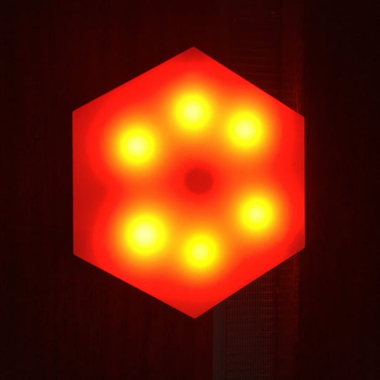RGB Hexagon Cabinet Puzzle Remote Control Touch Light