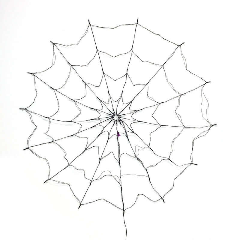 LED Spider Web Lights Halloween Decoration