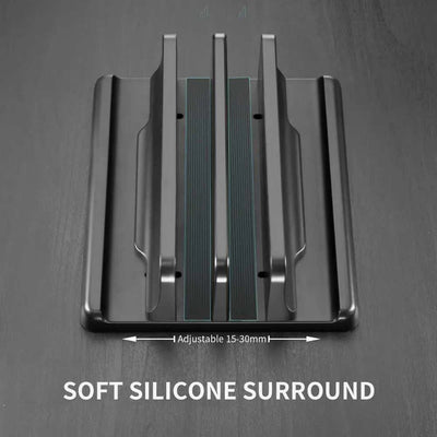 Adjustable Vertical Laptop Stand for Macbook and Tablets
